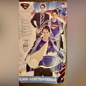 Clark Kent / Superman Halloween Costume Men’s Medium